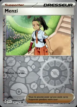Carte Pokemon MENZI 180/198 REVERSE EV1 Ecarlate et Violet SV1 FR NEUF - Image 1