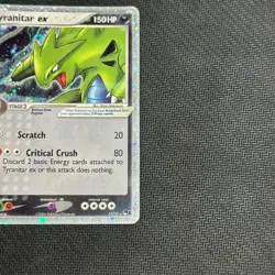 Tyranitar-EX - 17/17 - Ultra Rare HP, English Pokemon POP Series Promos 1 - Image 3