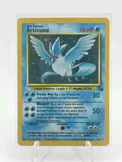 Articuno 2/62 Pokemon TCG Fossil 1999 Vintage Holo Rare - Image 1