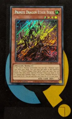 BLMM-EN130 Primite Dragon Ether Beryl Secret Rare 1st Ed YuGiOh - Image 1