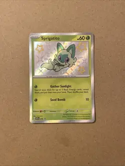 Sprigatito 076 SV: Scarlet & Violet Promo Cards holo Promo NM - Image 4