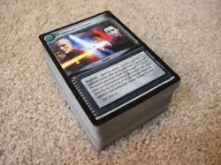 Star Trek 2E CCG To Boldly Go mostly full set - 110 out of 120 cards no foils - Image 1