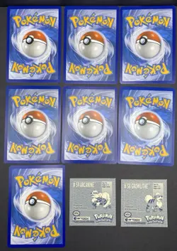 14x Pokemon Cards Arcanine Growlithe Collection Lot - Holo Rare XY Vintage TCG - Image 2