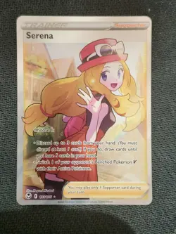 SERENA - 193/195 - FULL ART - SILVER TEMPEST - ULTRA RARE - POKEMON CARD - Image 1