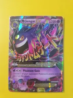 Pokemon TCG M Gengar EX Card 35/119 XY Phantom Forces 2014 - Image 1