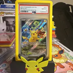 PSA 10 Pikachu 027 Sv: Scarlet & Violet Promo Cards Holo - Image 1