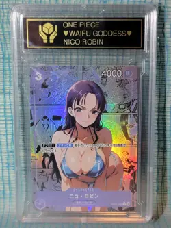 Nico Robin ONE PIECE Anime Waifu Goddess CUSTOM CARD NM - Image 1
