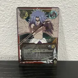 Sasuke Uchiha (State 2) N 934 Super Rare Foil Naruto CCG Card - Image 1