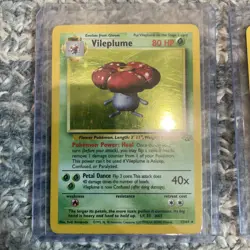 Pokemon Cards Assorted Vintage Holos, Base Set, Jungle, And Fossil - Image 5