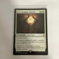 MTG Magic The Gathering Overwhelming Splendor 019/199 Hod Mythic Rare M/NM - Image 1