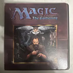 Vintage Magic the Gathering: Pete Venters 1995 Ultra Pro 3 Ring Binder MTG TCG - Image 2