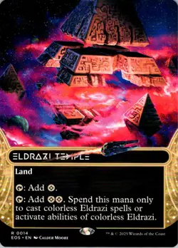 Eldrazi Temple () (Borderless) R Edge of Eternities: Stellar Sights 14 NM - Image 1