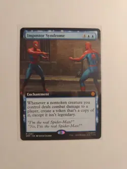 Mtg Impostor Syndrome Extended Art Marvel's Spider-Man 251 Reg - Image 1
