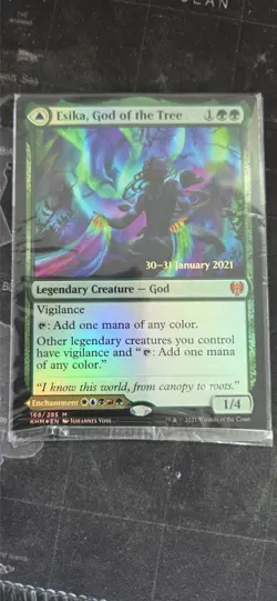 MtG Esika, God of the Tree Foil Prerelease Promo - Image 1