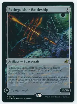 Extinguisher Battleship Foil 0242 EOE NM/MT [Edge of Eternities:MTG] - Image 1