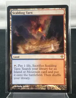 Magic The Gathering: Scalding Tarn Zendikar Regular - ST9 - Image 1