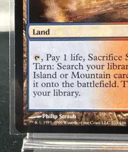 Magic The Gathering: Scalding Tarn Zendikar Regular - ST9 - Image 5