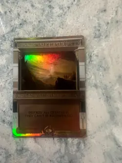 Wrath of God -Foil - NM - MTG - Amonkhet Invocations - Magic The Gathering - Image 1