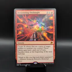 DEVASTATING ONSLAUGHT #132 (RARE) MTG EDGE OF ETERNITIES - Image 1
