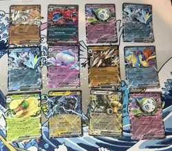 12 Card EX Lot Pokemon Black Bolt White Flare - Image 1