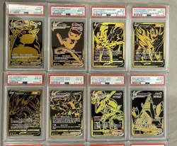 Pokemon Sword & Shield Black Gold Complete PSA 10 Set of 12 - Pikachu Mew ++ - Image 2