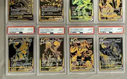 Pokemon Sword & Shield Black Gold Complete PSA 10 Set of 12 - Pikachu Mew ++ - Image 3