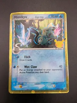 Pokemon Celebrations Mimikyu SWSH136 Black Star Holo Promo Celebrations - M/NM - Image 1