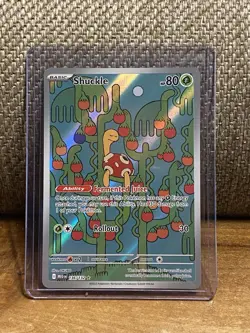 Shuckle 136/132 - Mega Evolution Pokemon Illustration Rare Holo NM - Image 1