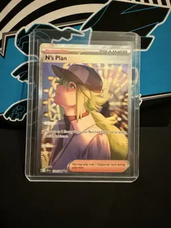 Pokemon Black Bolt N's Plan SPECIAL ILLUSTRATION RARE 170/086 NM - Image 1