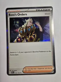Boss's Orders 172/193 Sv02: Paldea Evolved Holo Pokemon Tcg - Image 1