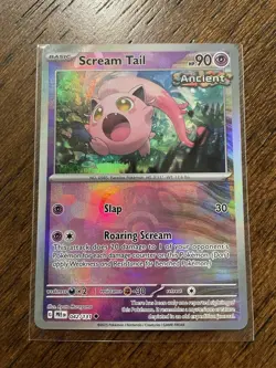 Pokemon TCG - Scream Tail Master Ball Reverse Holo - Prismatic Evolutions 42/131 - Image 1