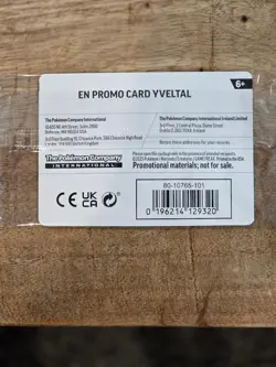 2025 Pokemon Yveltal Mega Evolution Holo 088/132 (Sealed GameStop Promo) - Image 2