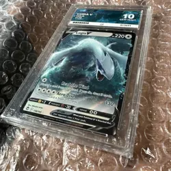 Lugia V 138/195 Silver Tempest ACE 10 Gem Mint Pokemon TCG Ultra Rare - Image 4