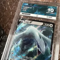 Lugia V 138/195 Silver Tempest ACE 10 Gem Mint Pokemon TCG Ultra Rare - Image 5
