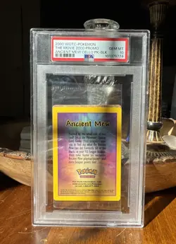 2000 WOTC- Pokemon Movie Promo Ancient Mew Cello Pack Sealed PSA 10 - Image 1