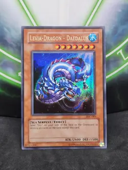 Yugioh Levia-Dragon - Daedalus IOC-083 Ultra Rare OG Print NM - Image 1
