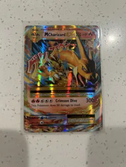 Pokemon TCG M Charizard EX 13/108 Evolutions 2016 Holo Ultra Rare Card HP - Image 1