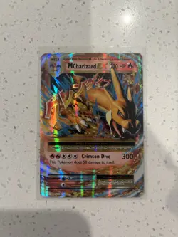 Pokemon TCG M Charizard EX 13/108 Evolutions 2016 Holo Ultra Rare Card HP - Image 2