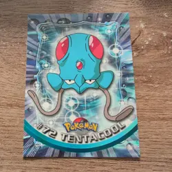 Pokemon 72 Tentacool Topps Trading Card Non Holo Pokemon Trading Card TCG - Image 1