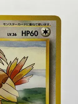 No Rarity! Pidgeotto No.017 1996 Base Set 1st Edition Japanese Pokemon Card LP - Image 5