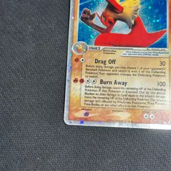 Pokemon TCG Blaziken EX Crystal Guardians Holo Card 90/100 HP - DMG - Image 4