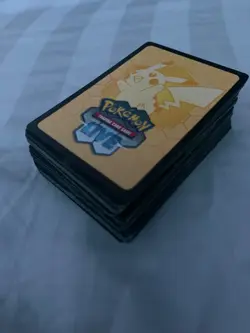 100x Pokemon Trading Card Game Live Mega Evolution Code Cards - Image 1