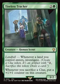 Tireless Tracker - Final Fantasy Commander fic cb - MTG - Image 1