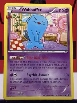 Wobbuffet RC11/RC32 Generations Radiant Common Regular Pokemon TCG 2016 VLP - Image 3