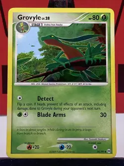 Grovyle 38/99 Arceus Uncommon regular Pokemon TCG 2009 LP - Image 3