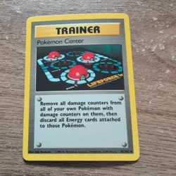 Pokemon TCG Pokemon Center Base Set 85/102 Regular Unlimited Uncommon - Image 1