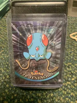 Topps 1999 Pokemon 72 Tentacool/ 73 Tentacruel Black Label Holos - Image 1