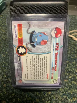 Topps 1999 Pokemon 72 Tentacool/ 73 Tentacruel Black Label Holos - Image 2
