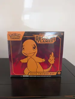 Brand New MINT Pokemon Obsidian Flames Factory Sealed Elite Trainer Box ETB 820650853913 - Image 1