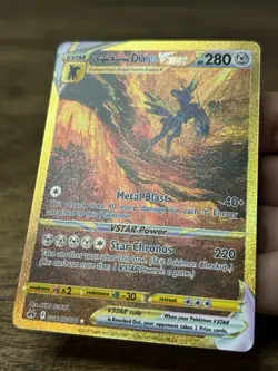 Pokemon Origin Forme Dialga VSTAR (SR) GG68/GG70 Crown Zenith: Galarian Holo NM - Image 4